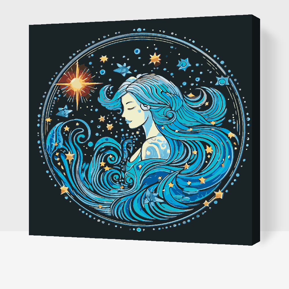 Malování podle čísel - Aquarius
